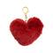 Blue Moon Studio™ Red Fuzzy Heart Bag Charm